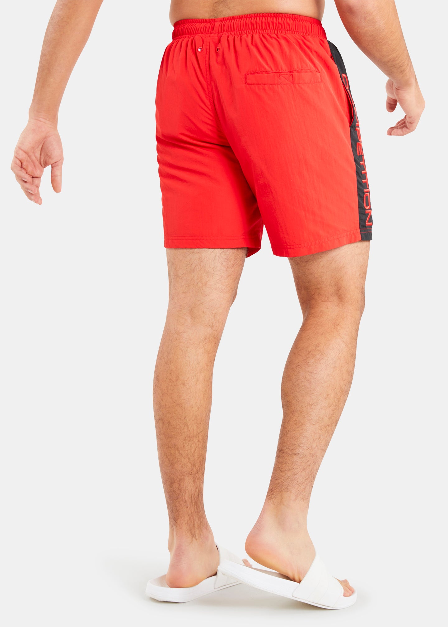 Nautica Competition Lismore 6" Swim Short - True Red - Back