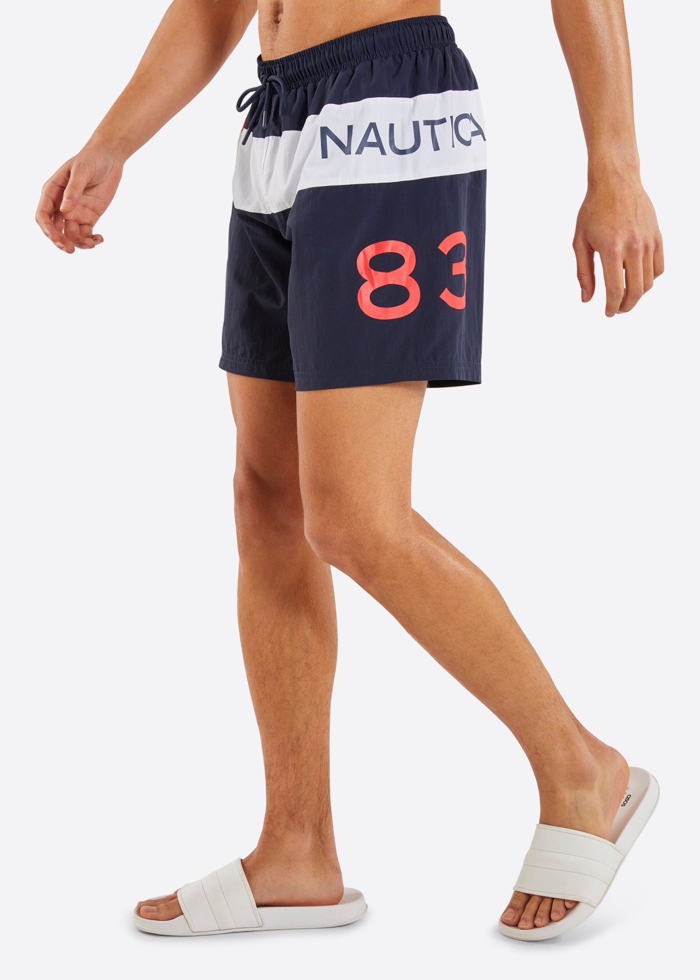 Nautica Ace 6" Swim Short - Dark Navy - Front