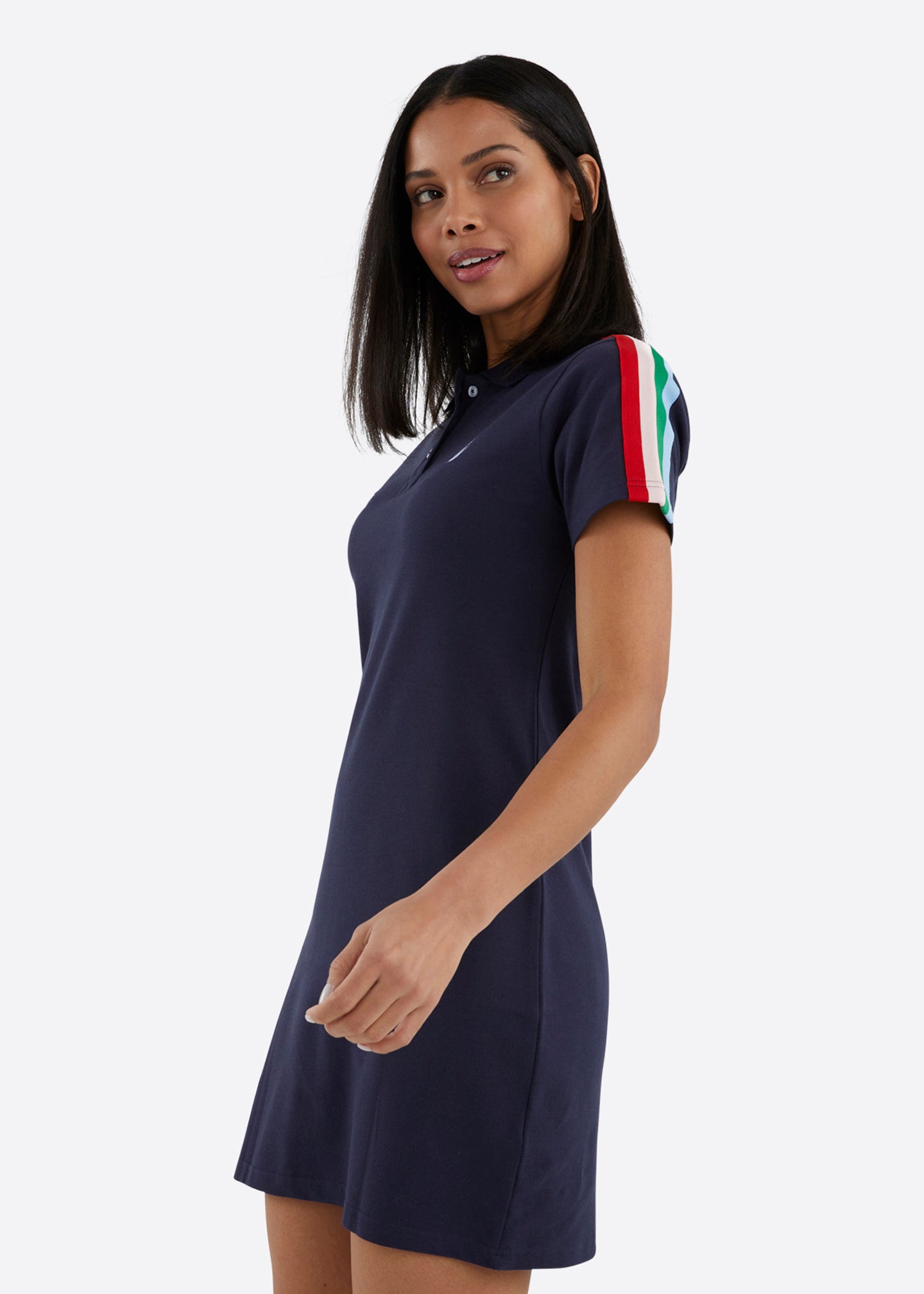 Nautica Poppy Dress - Dark Navy - Front