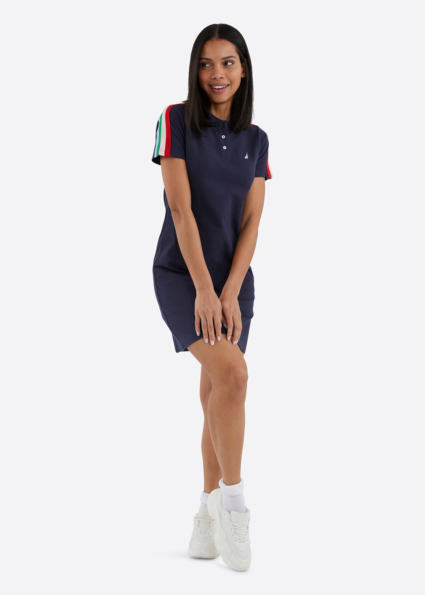 Nautica Poppy Dress - Dark Navy - Full Body