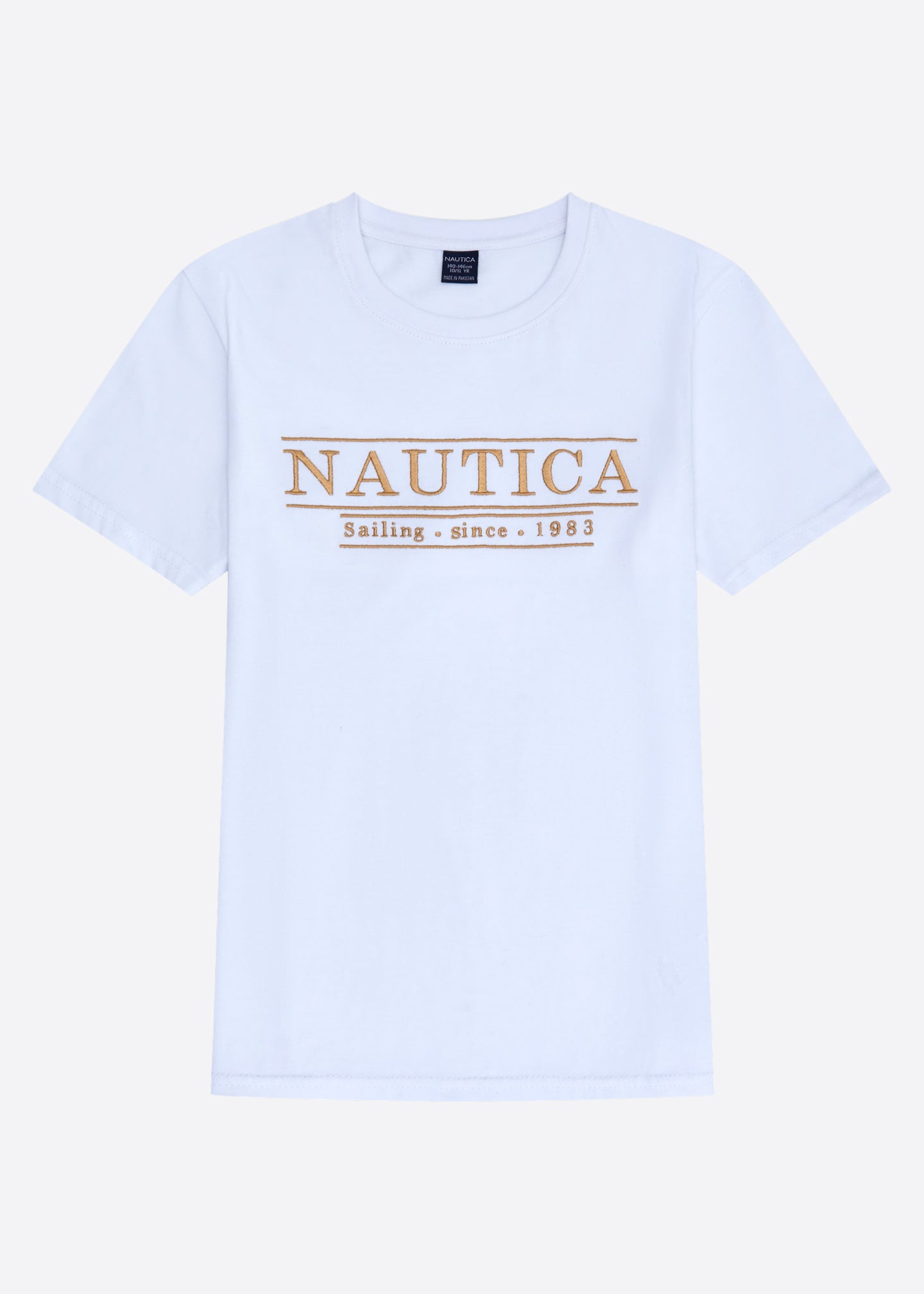 Nautica Heywood T-Shirt Junior - White - Front