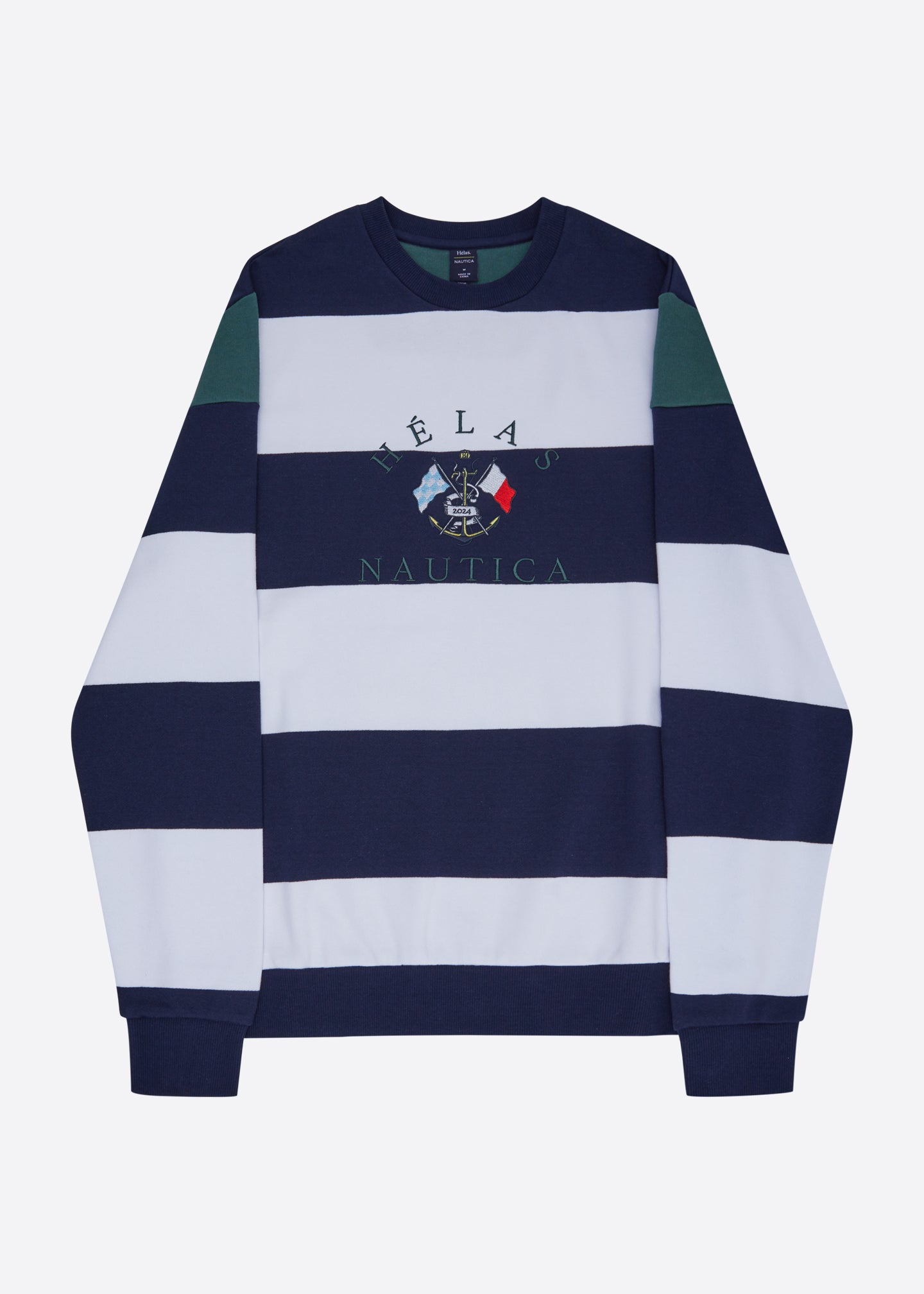 Nautica x Helas Guillaume Sweatshirt - Dark Navy - Front