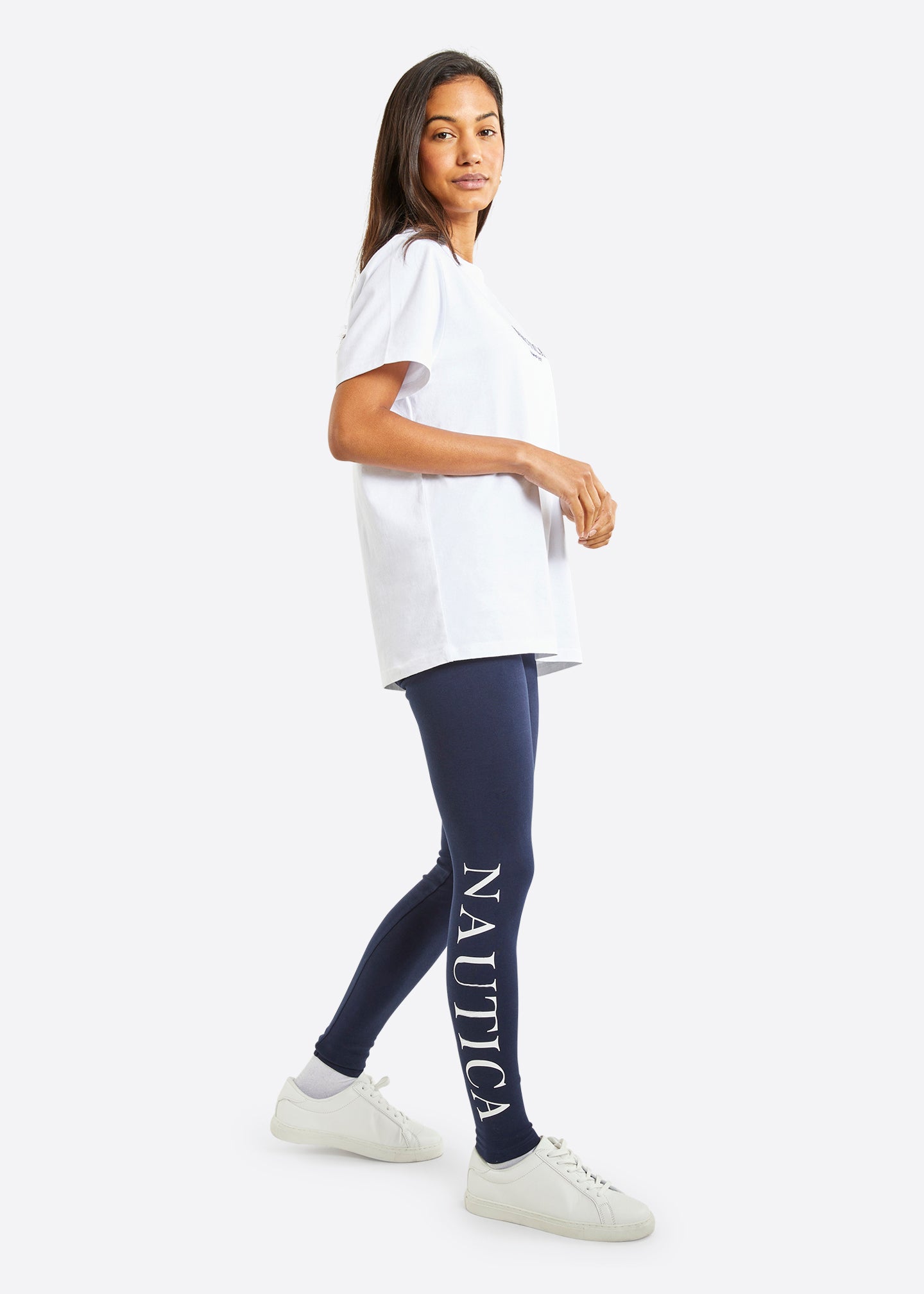 Nautica Montrose Legging - Dark Navy - Full Body