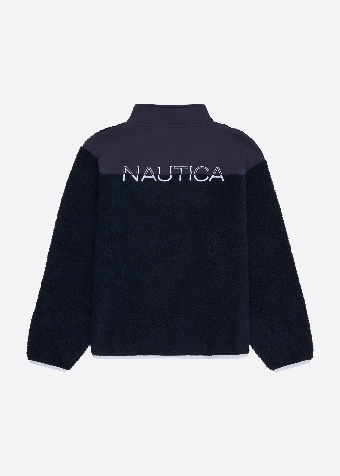 Nautica x Krost Sherpa Quarter Zip Top - Navy