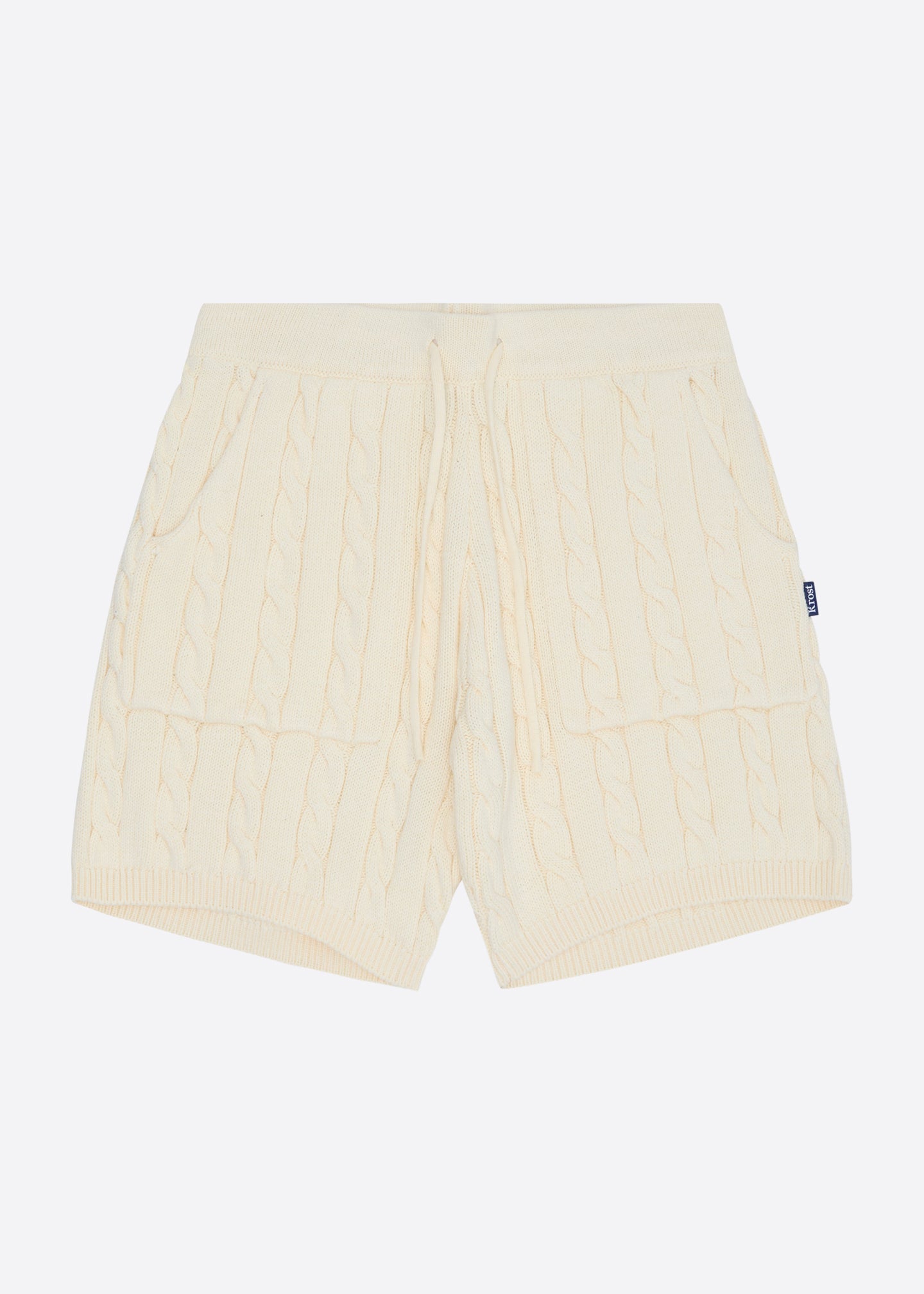 Nautica x Krost Cableknit Shorts - White