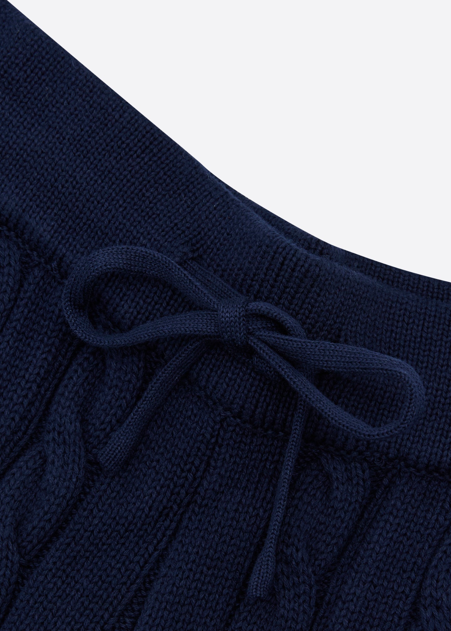 Nautica x Krost Baggy Cableknit Pants - Navy