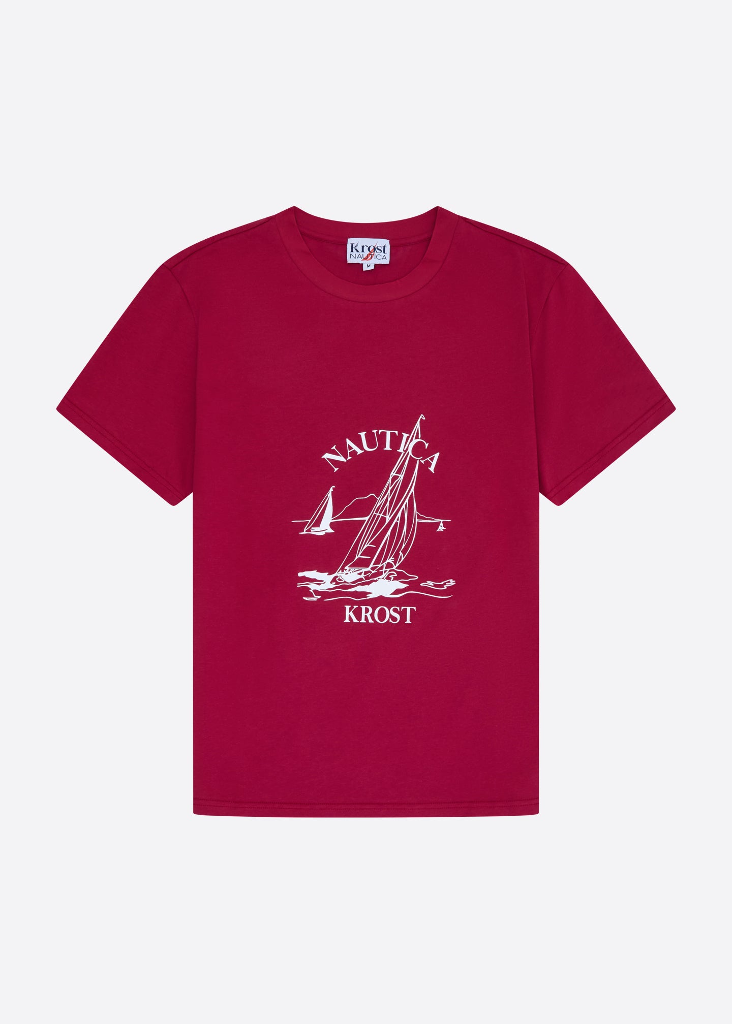 Nautica x Krost Graphic T-Shirt - Burgundy