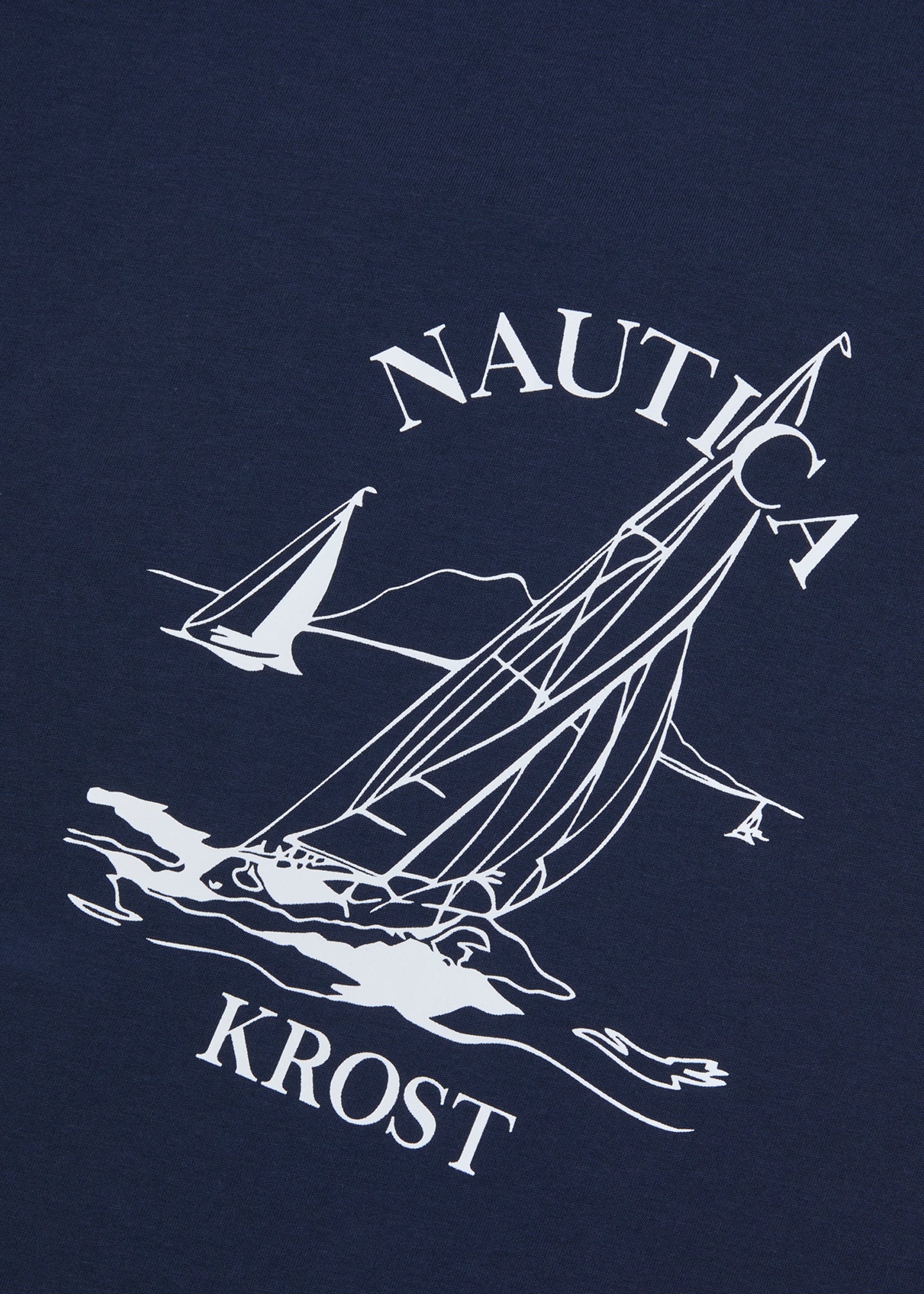 Nautica x Krost Graphic T-Shirt - Navy