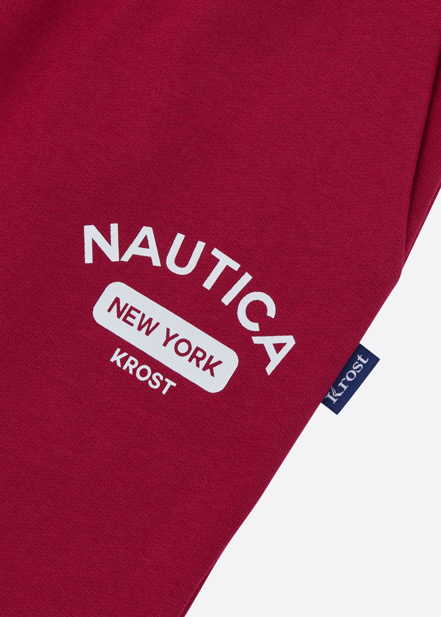 Nautica x Krost Logo Sweats - Burgundy