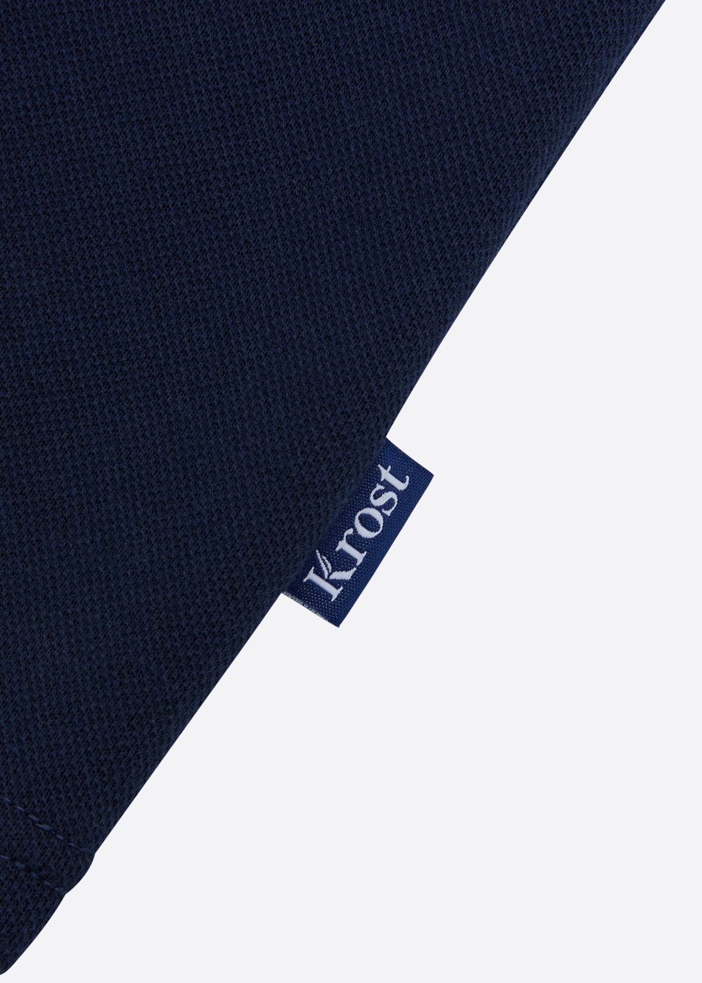 Nautica x Krost Contrast Pique Rugby Shirt - Navy