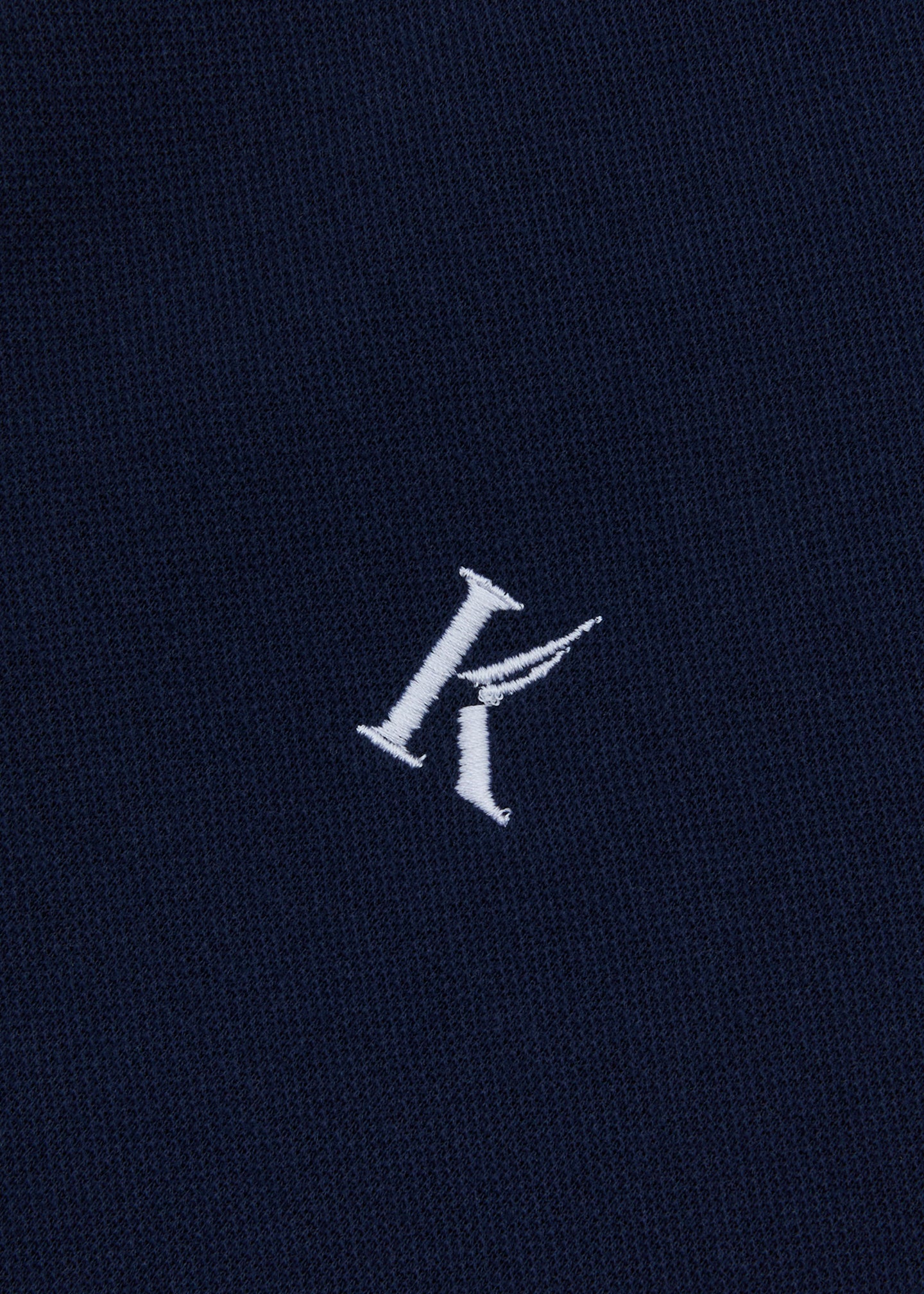 Nautica x Krost Contrast Pique Rugby Shirt - Navy