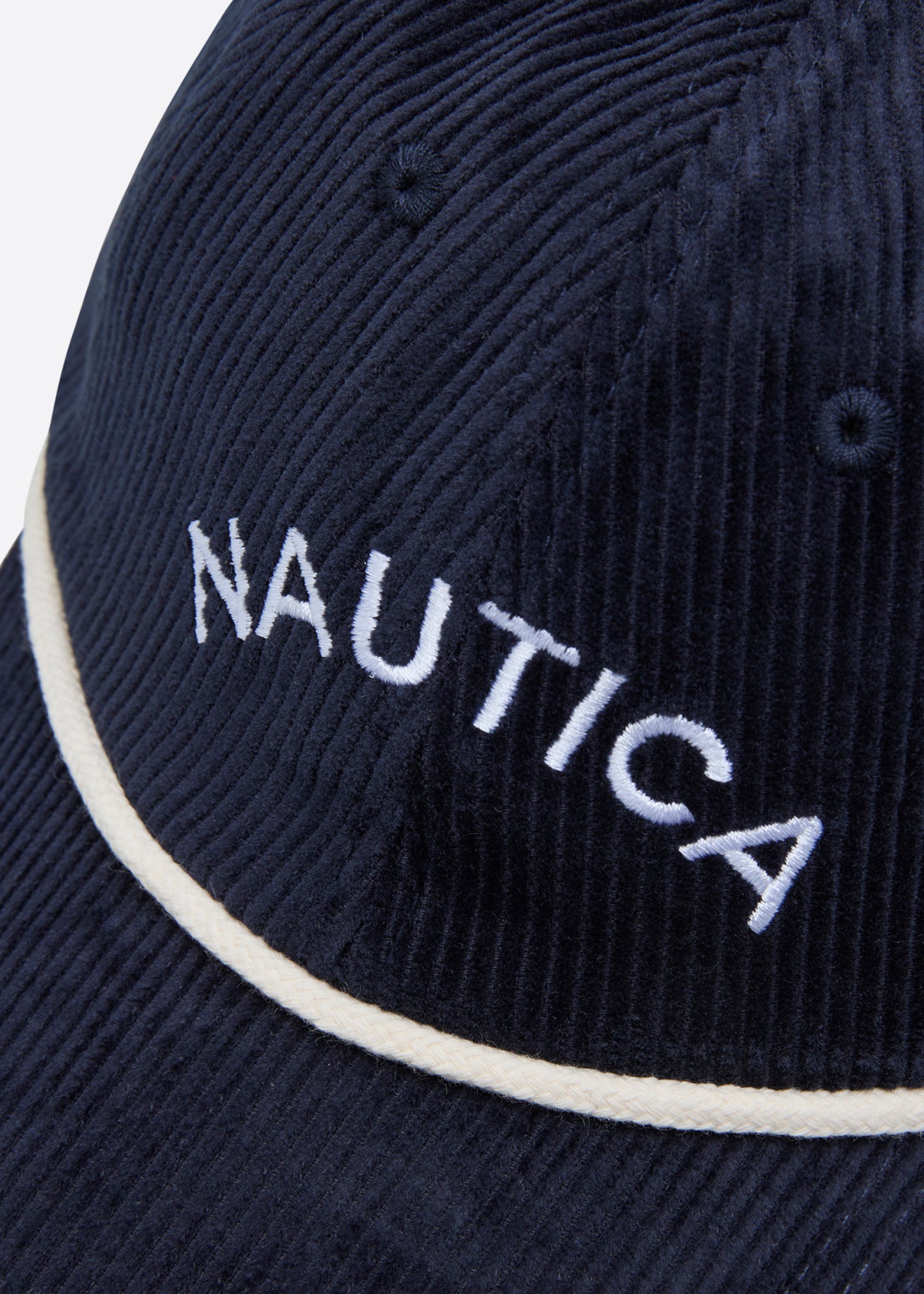 Nautica x Krost Corduroy Baseball Cap - Navy