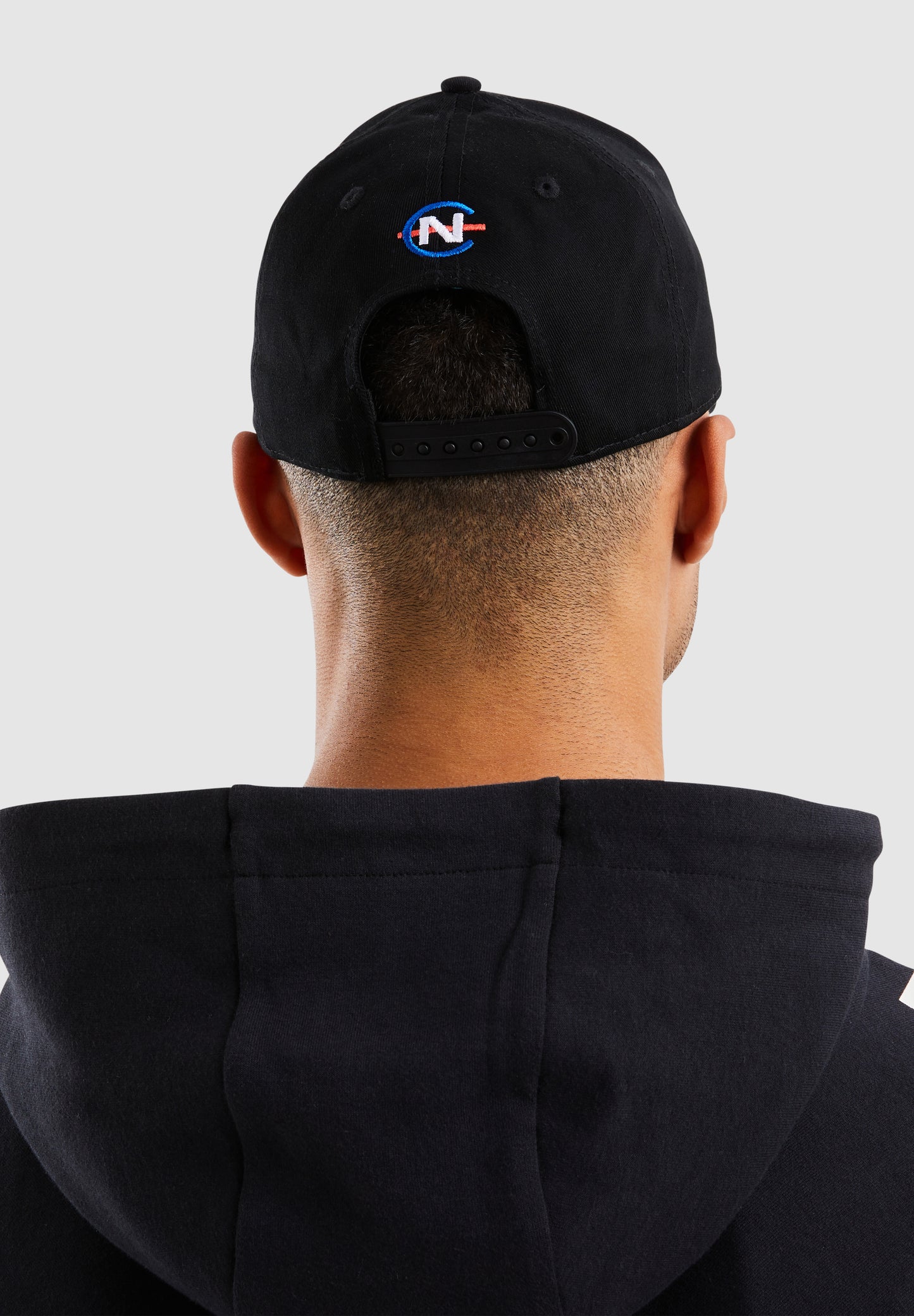 Nautica Competition Tappa Snapback Cap - Black - Back